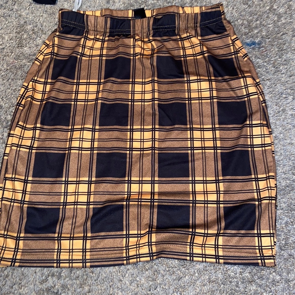 Plaid Skirt